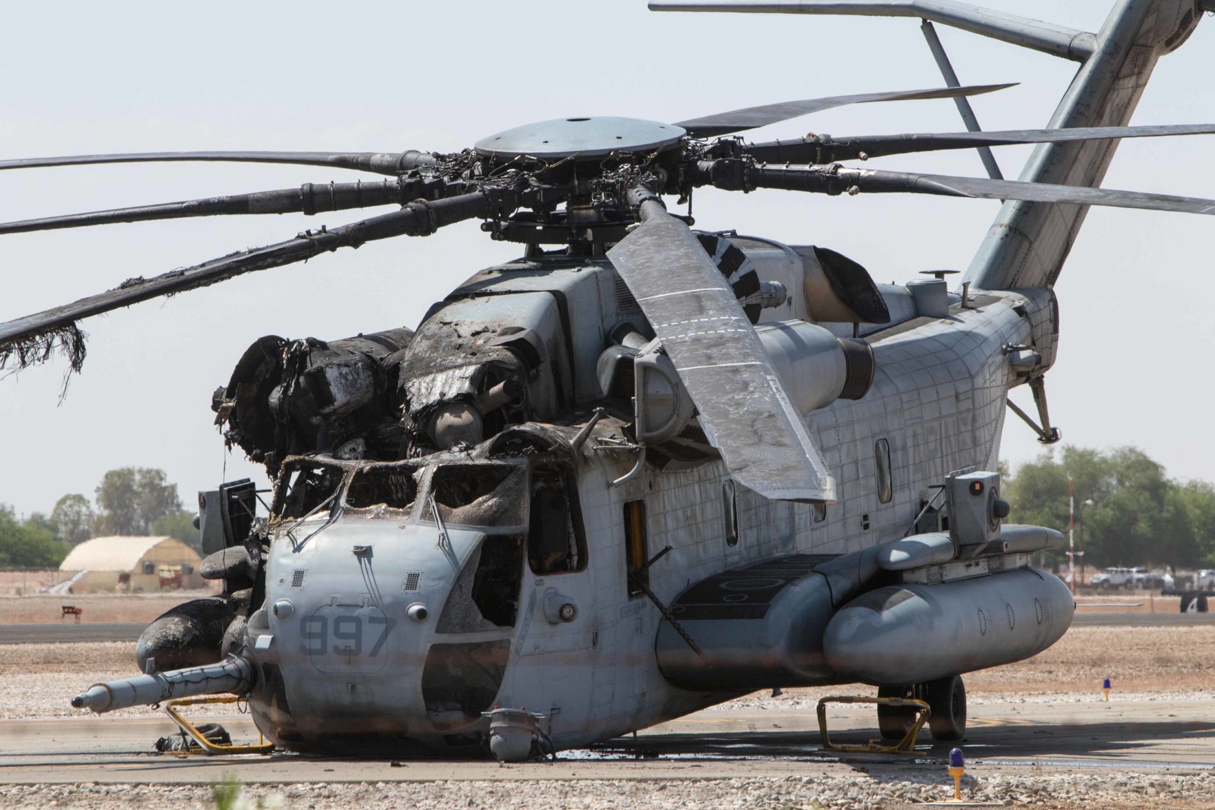U.S. Marine helicopter